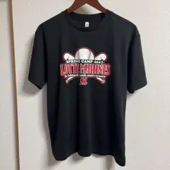 千葉ロッテマリーンズ　Tシャツ　春季キャンプ　ボランティア　スタッフ2017 L