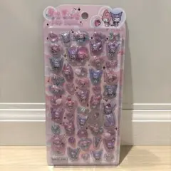 【正規品】　マイメロ　クロミ　うるちゅるポップシール　サンリオ　メロクロ