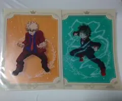 爆豪勝己 緑谷出久 クリアファイル 5周年 僕のヒーローアカデミア