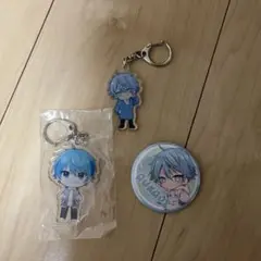 くろすと るかぴ アクリルキーホルダー 缶バッジ