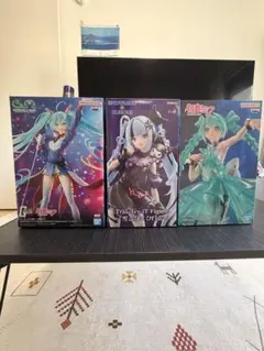 【3体セット】初音ミク フィギュア まとめ売り