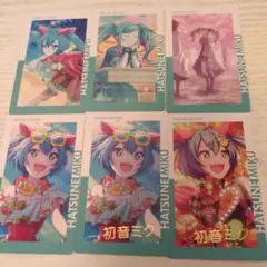 プロセカ エピカ 初音ミク 箔押し クリスマス 桜 水着