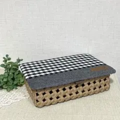 クラフトバンド　ふたつきカゴ（ゆうパケットプラスサイズver.）