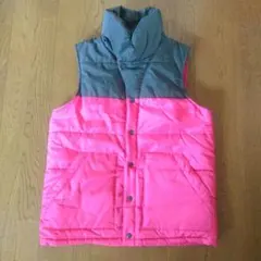 URBAN RESEARCH アーバンリサーチ 中綿ベスト ブラック ピンク