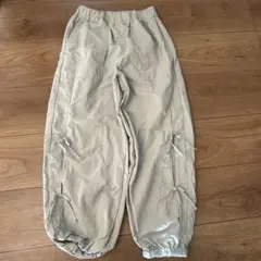 GU ロングパンツ 140サイズ ライトグレー