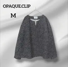 OPAQUE.CLIP ドット柄 シャツ M