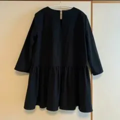 ZARA ザラ 黒のペフラムチュニック サイズM