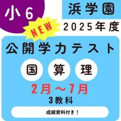 小6【浜学園】最新版2022年＆2021年 ４科目 公開学力 【成績資料付】 浜学園 小6算数】2025年4月13日実施公開学力テスト 算数の講評