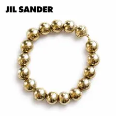 JIL SANDER ゴールド スフィアネックレス 丸 - メルカリ