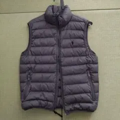 【美品】Polo Ralph Lauren グレー ダウンベスト