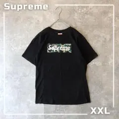 Supreme カモ柄 BOX LOGO Tシャツ USA製