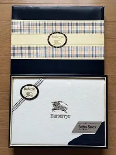 Burberrys バーバリー ソフトコットンシーツ 寝具 西川産業