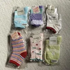 エフオーキッズ　靴下 6足セット 16〜21cm