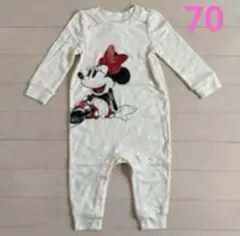 【新品】70cm babyGap ミニーちゃん♡ロンパース　ディズニー