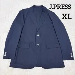 J.PRESS ストレッチジャケット XL ネイビー 春夏 洗えるのサムネイル
