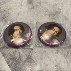 三代目　小林直己　缶バッジ　2個セット