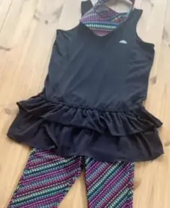 ellesse レディース テニスウェア チュニックレギンスサンバイザー