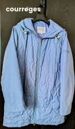 ❉courregesマウンテンパーカー ライトブルー