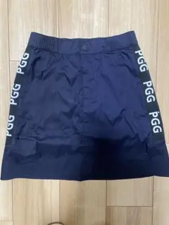 PGG レディース ゴルフスカート ネイビー
