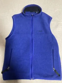 patagonia シンチラ フリースベスト USA製　青 S