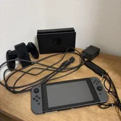 Nintendo Switch 本体 グレー 箱なし 動作確認済み 付属品あり