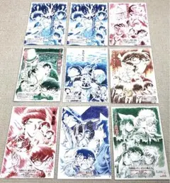 新作追加しました。名探偵コナン 原画版8作品チラシセット　映画フライヤー