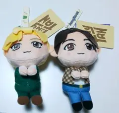 BTS TinyTAN モアプラス マスコット ぬいぐるみダイナマイト V グク