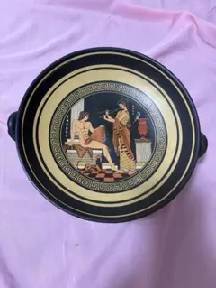 ギリシャ製 飾り皿 480 B.C. レプリカ インテリア　直径30cm ギリシャ製 飾り皿 480 B.C. レプリカ インテリア 直径30cm - メルカリ