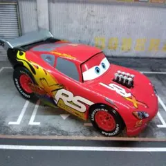 US版カーズ ライトニング・マックィーン　ドラッグレーシングタイプ　プルバック