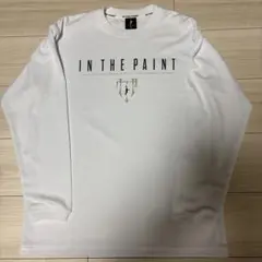 IN THE PAINT ホワイト長袖Tシャツ S