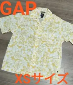 GAP★メンズ　花柄シャツ　アロハシャツ★XSサイズのサムネイル