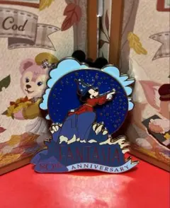ディズニー　ファンタジア　ピンバッジ