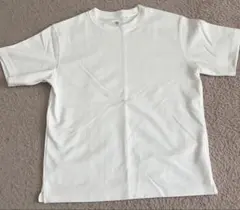 ★未使用★ユニクロ　エアリズムコットンクルーネックTシャツ　キッズ　160 白のサムネイル
