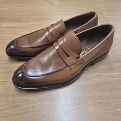 【訳アリ新品】GIANCARLO MORELLI コインローファー 26.0cmのサムネイル