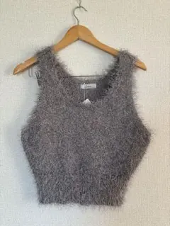 しまむら　リノルーゼ　　ビスチェ　ベスト　グレー　L 未使用