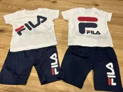 フィラ　FILA ジャージ　セットアップ　運動会　80 双子