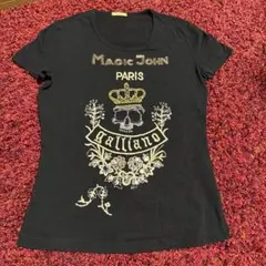 ガリアーノ レディース スカル ストーン 半袖Tシャツのサムネイル