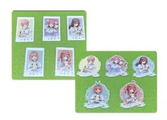 五等分の花嫁 ラスカル カード チェキ風カード ステッカー