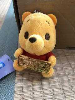 くまのプーさんのぬいぐるみキーホルダー