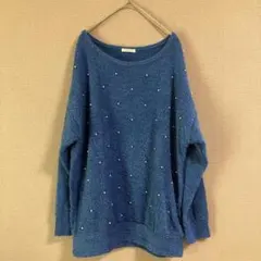 【colza】ニット セーター パール かわいい 大人っぽい 上品 オシャレ