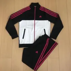 【美品】アディダス adidas 150 女の子 ジャージ 上下