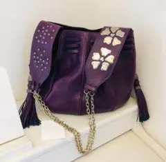 Chloe クロエ バッグ ショルダー パープルのサムネイル