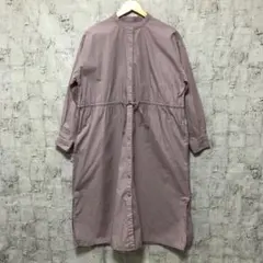 【CIAOPANIC TYPY】バンドカラー ロング丈シャツワンピース F