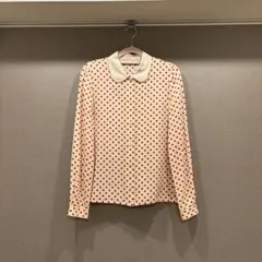 miumiu シャツ　ドット　シルクのサムネイル