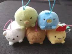 すみっコぐらし　うつぶせゴムひも付きマスコットまとめ売り
