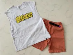 ELEMENT ノースリーブTシャツ ハーフパンツ セット 140のサムネイル