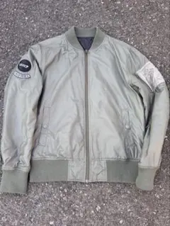 VANS MA-1スタイルジャケット オリーブグリーン