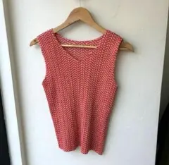 【美品】イッセイミヤケ PLEATS PLEASE ノースリーブ vintageのサムネイル