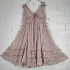 Plum Tree Design チュールワンピース ピンク L ロリィタ Plum Tree Design チュールワンピース ピンク L ロリィタ - メルカリ