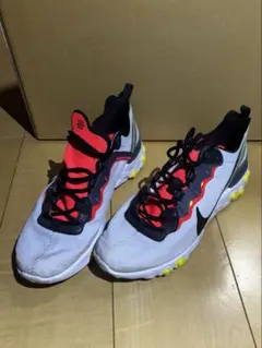 NIKE リアクト エレメント 55 SE ブラック イエロー オレンジ